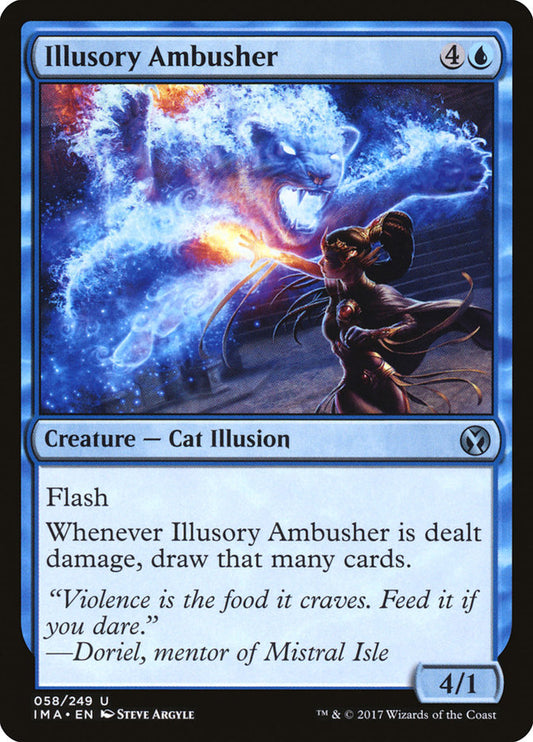 Illusory Ambusher - Magic The Gathering - Iconic Masters ima-58