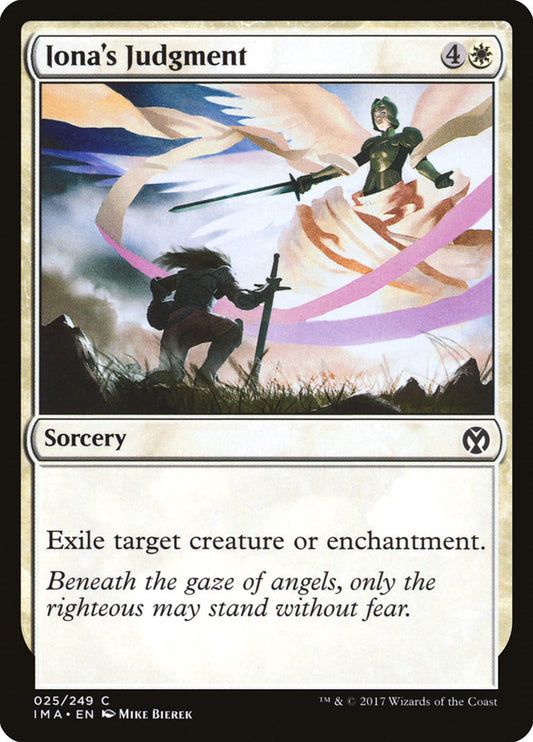 Ionas Judgment - Magic The Gathering - iconic masters IMA-025-Foil