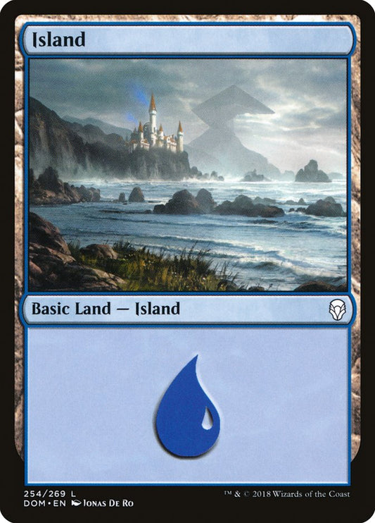 Island - Magic The Gathering - Dominaria DOM-254