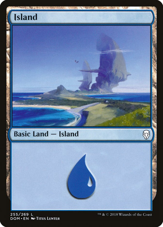 Island - Magic The Gathering - dominaria Dom-255
