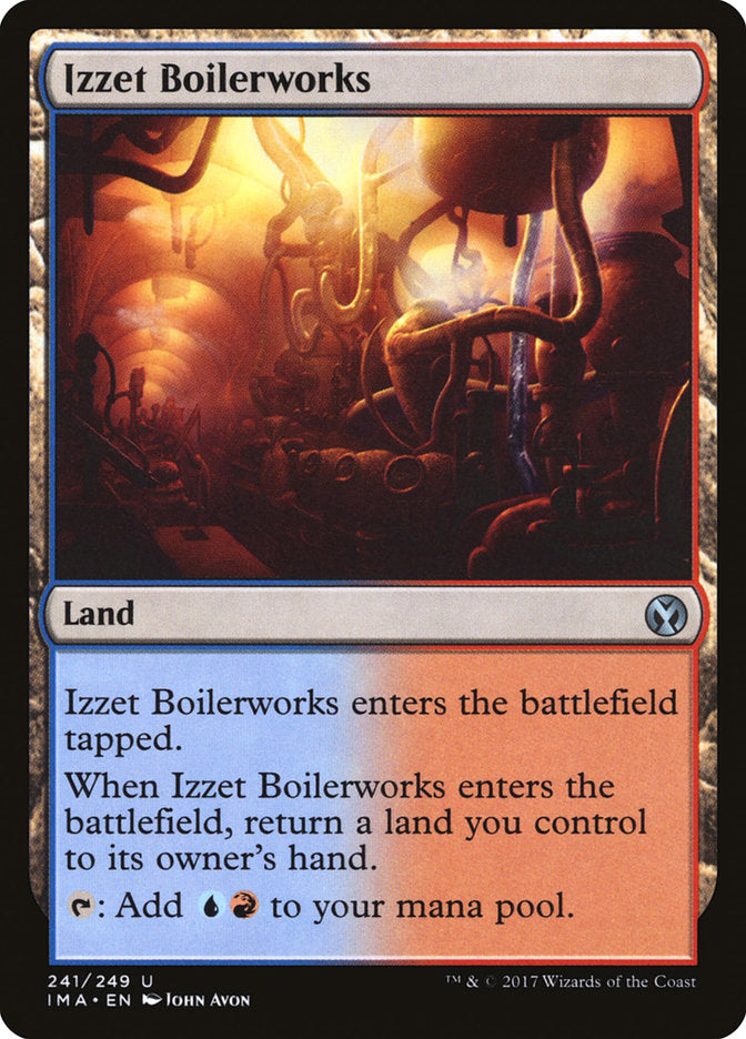 Izzet Boilerworks Magic The Gathering Iconic Masters IMA-241
