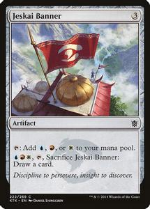 Jeskai Banner Magic The Gathering Khans of Tarkir
