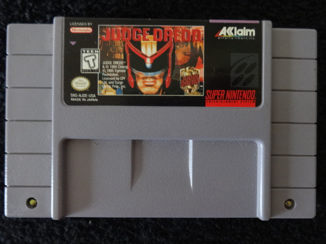 Judge Dredd Super Nintendo