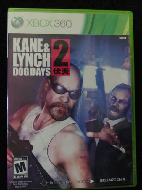 Kane and Lynch 2 Dog Days Microsoft Xbox 360