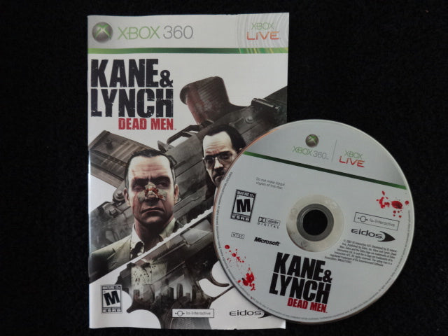 Kane & Lynch Dead Men Microsoft Xbox 360