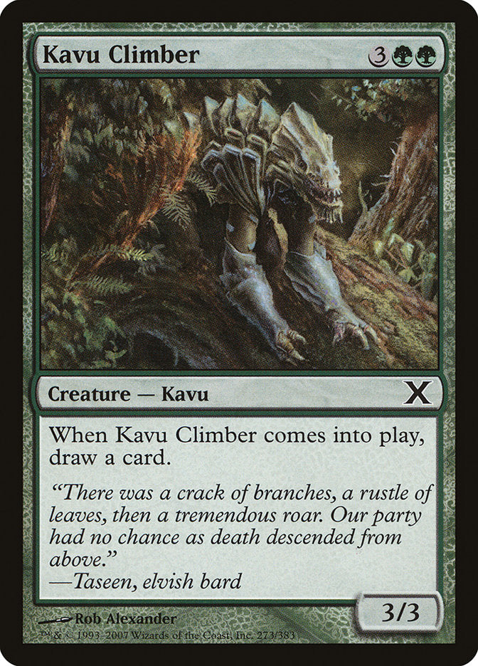 Kavu Climber Magic The Gathering 10th Edition