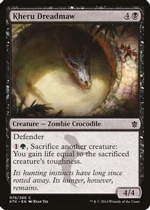 Kheru Dreadmaw - Magic The Gathering - Khans of Tarkir