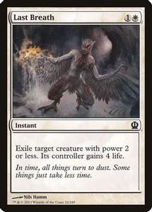 Last Breath Magic The Gathering Theros