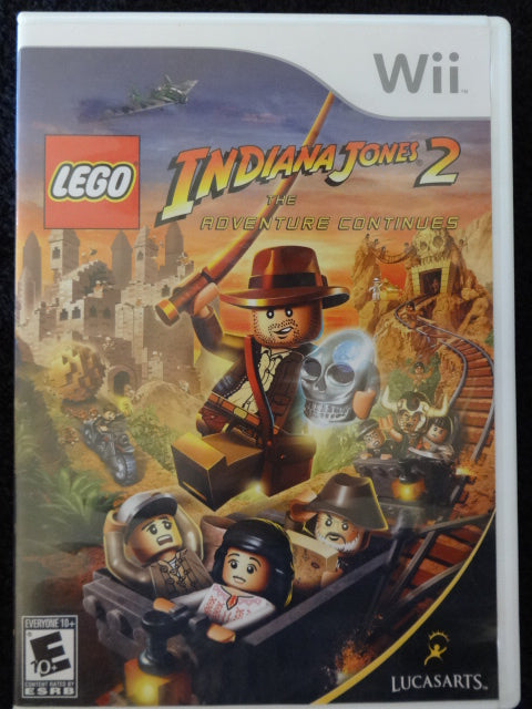 Lego Indiana Jones 2 The Adventure Continues Nintendo Wii