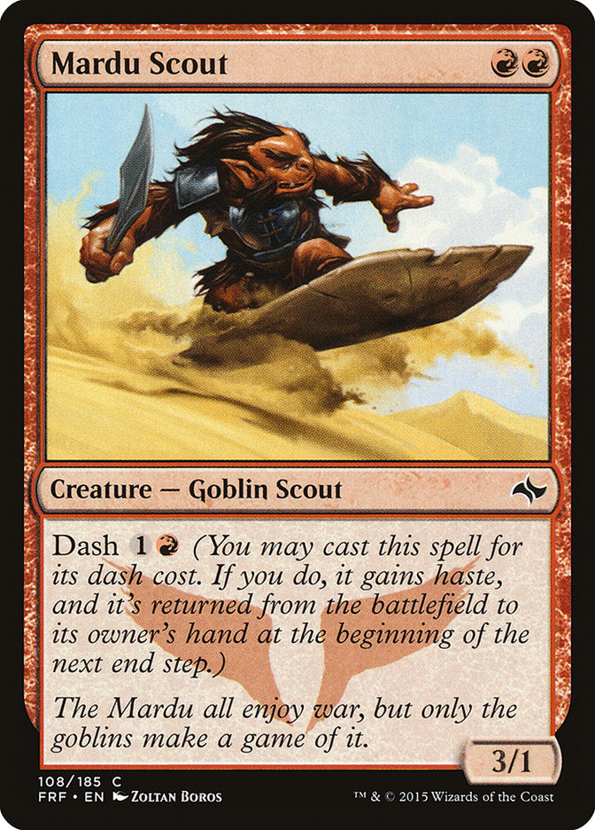 Mardu Scout Magic The Gathering Fate Reforged
