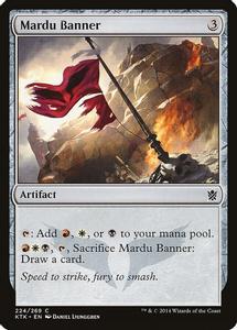 Mardu Banner - Magic The Gathering - Khans of Tarkir