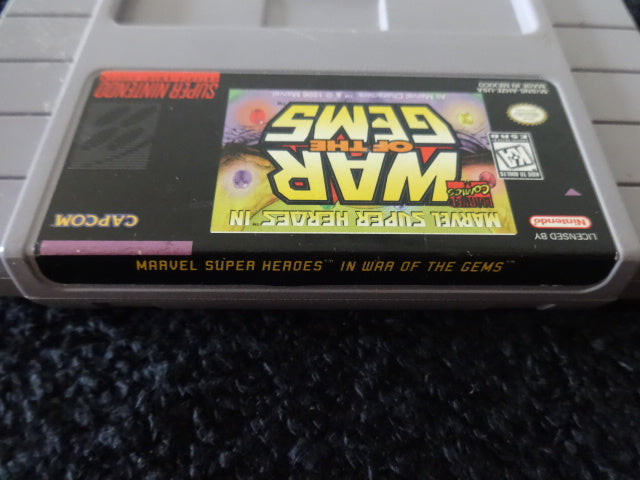 Marve Super Heroes In War of the Gems Super Nintendo