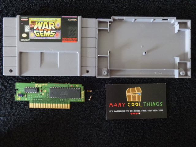 Marve Super Heroes In War of the Gems Super Nintendo