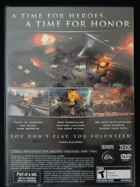 Medal Of Honor European Assault