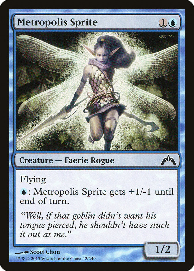 Metropolis Sprite Magic The Gathering Gatecrash