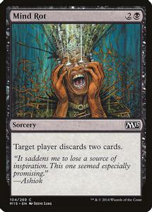 Mind Rot Magic The Gathering Magic 2015 M15
