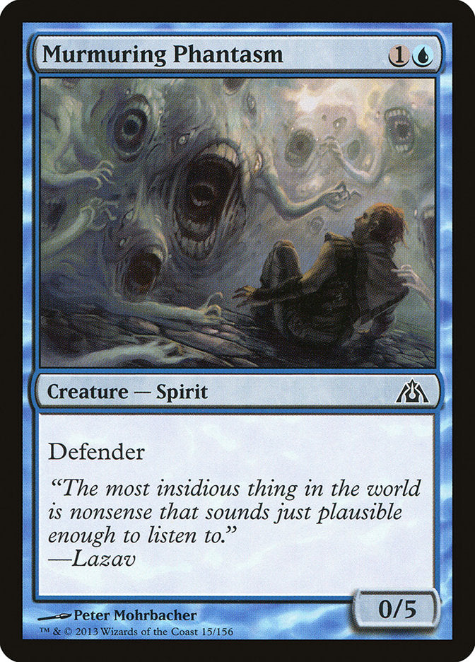 Murmuring Phantasm Magic The Gathering Dragons Maze