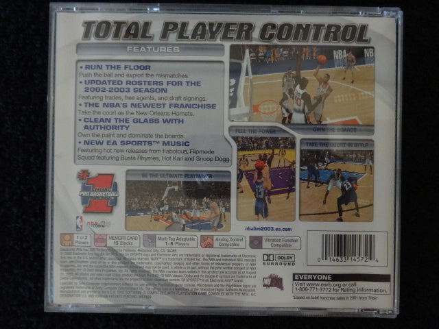 NBA Live 2003 Sony PlayStation