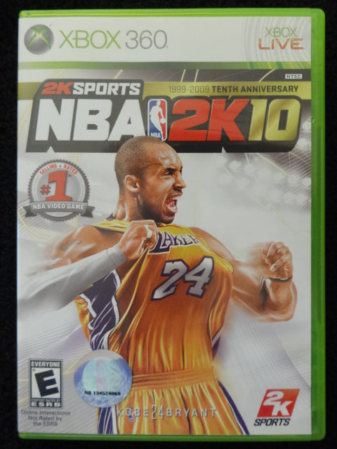 NBA 2K10 Microsoft Xbox 360