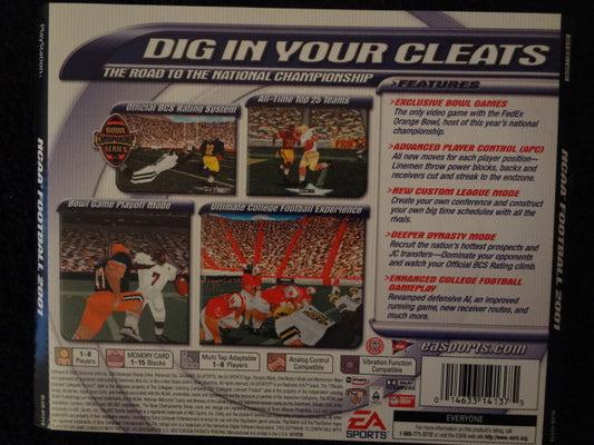 NCAA Football 2001 Sony PlayStation