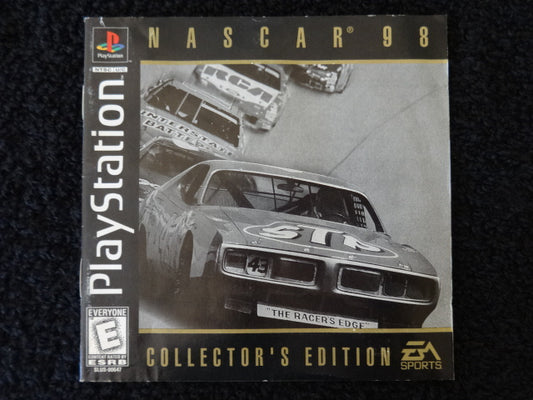 Nascar '98 Collector's Edition Instruction Booklet