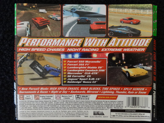 Need For Speed III Hot Pursuit Sony PlayStation