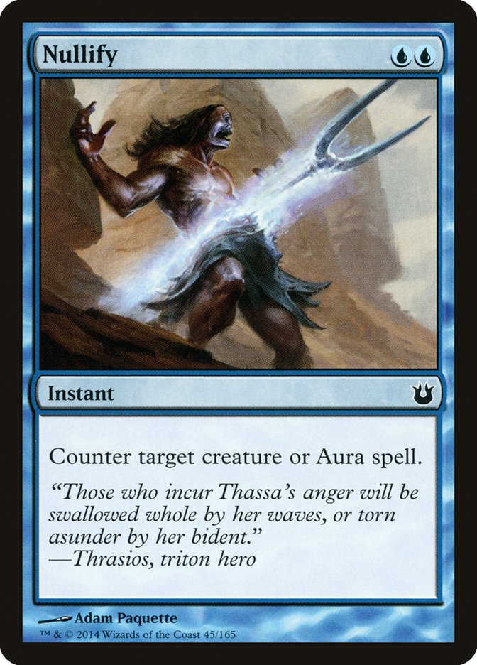 Nullify Magic The Gathering Born of the Gods