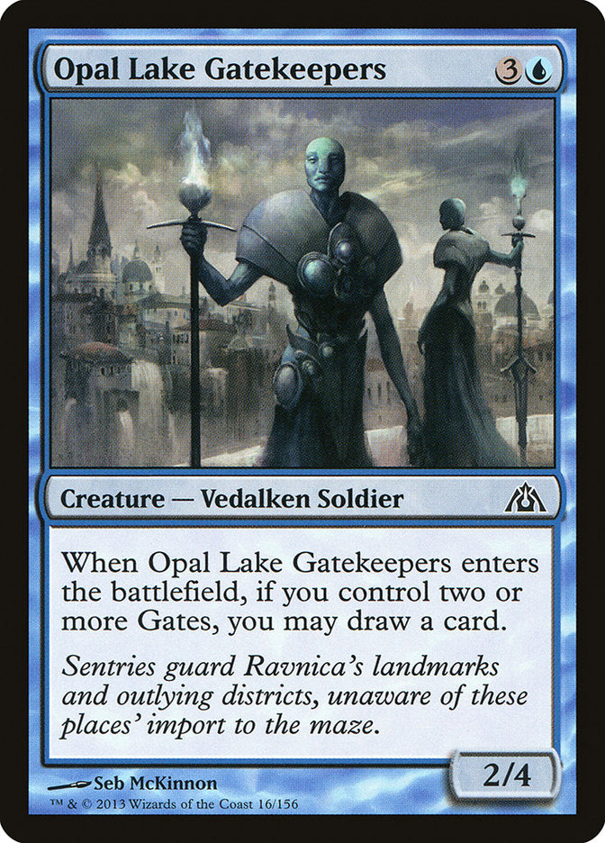 Opal Lake Gatekeepers Magic The Gathering Dragons Maze