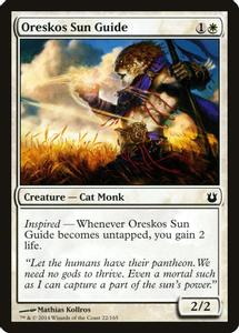 Oreskos Sun Guide Magic The Gathering Born of the Gods