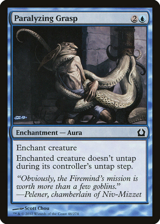 Paralyzing Grasp - Magic The Gathering - Return to Ravnica