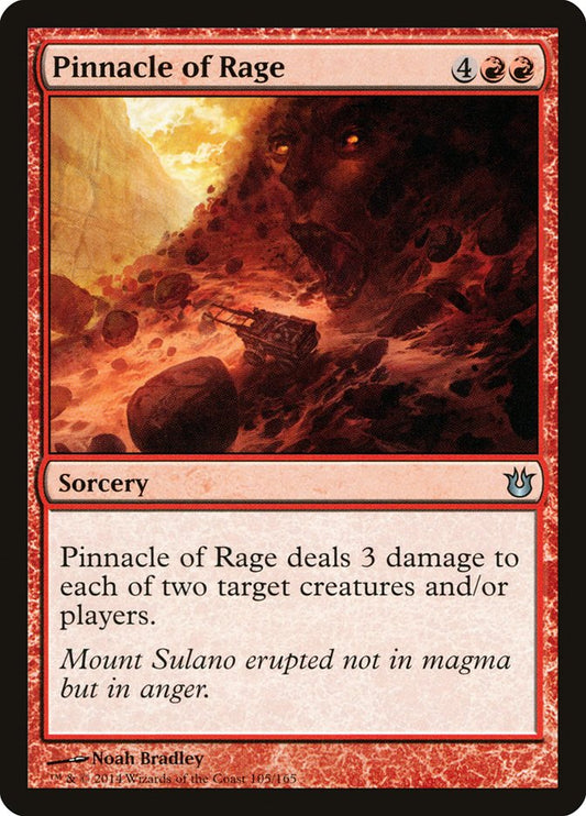 Pinnacle of Rage - Magic The Gathering - Born of the Gods