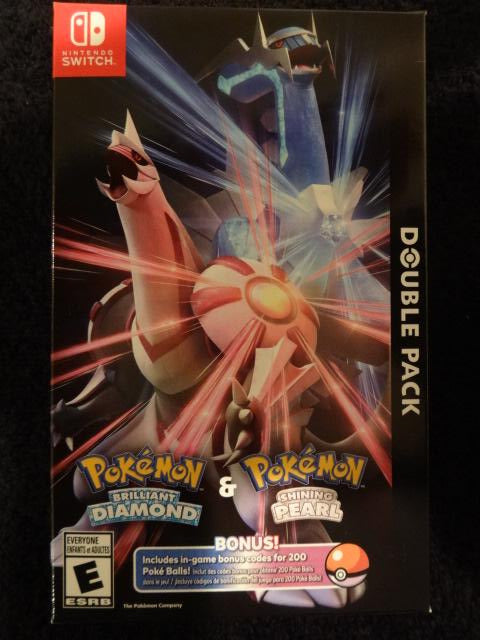 Pokemon Brilliant Diamond Pokemon Shining Pearl Double Pack Nintendo Switch