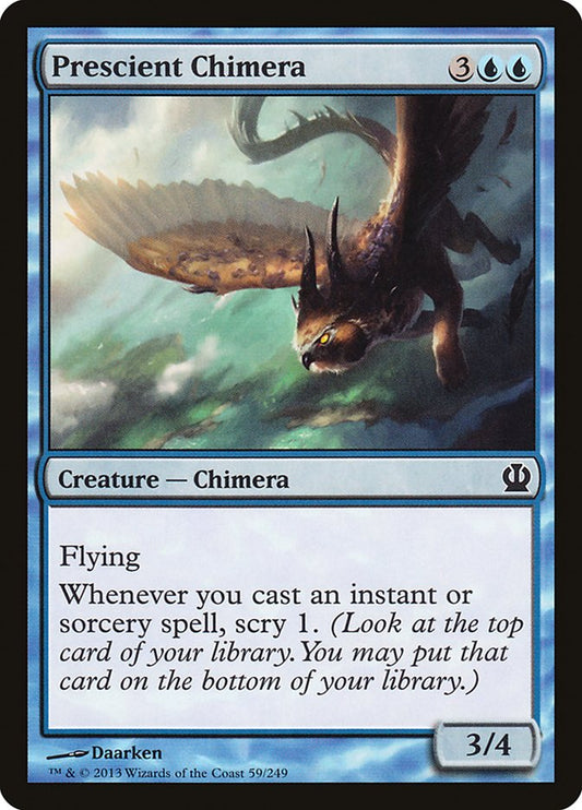Prescient Chimera - Magic The Gathering - Theros