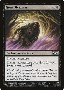 Quag Sickness Magic The Gathering Magic 2014 M14