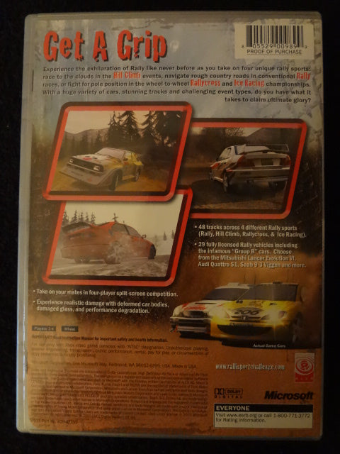 Ralli Sport Challenge Microsoft Xbox