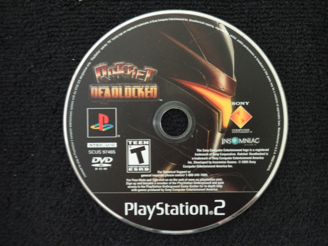 Ratchet Deadlocked Sony PlayStation 2