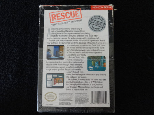 Rescue The Embassy Mission Nintendo Entertainment System