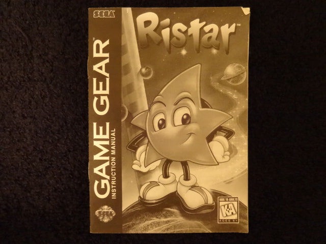 Ristar Sega Game Gear