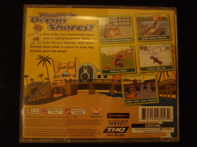 Rocket Power Team Rocket Rescue Sony PlayStation