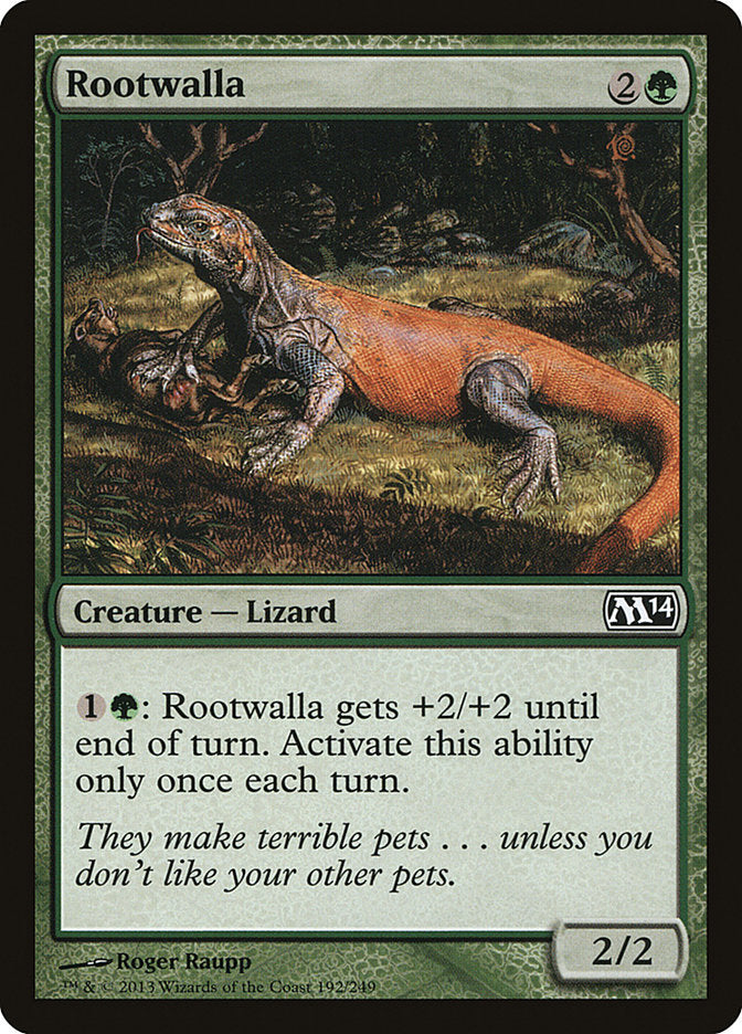 Rootwalla Magic The Gathering Magic 2014 M14