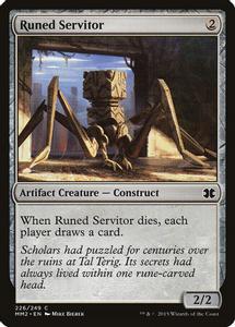 Runed Servitor Magic The Gathering Modern Masters 2015
