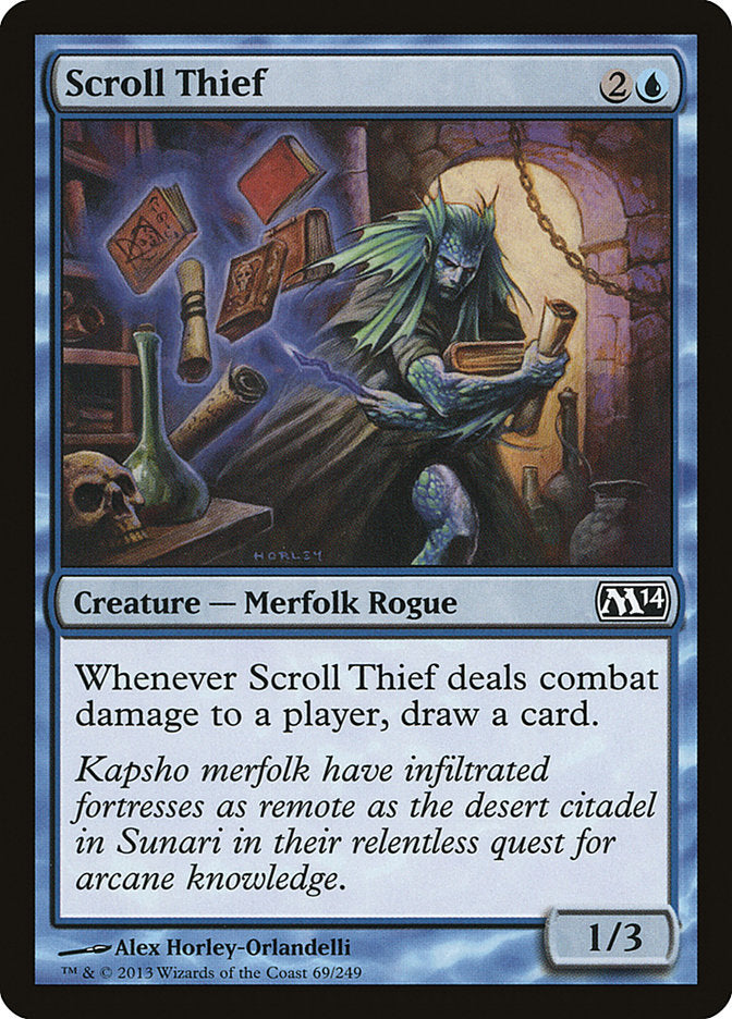 Scroll Thief Magic The Gathering Magic 2014 M14