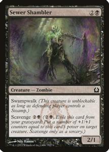 Sewer Shambler - Magic The Gathering - Return to Ravnica