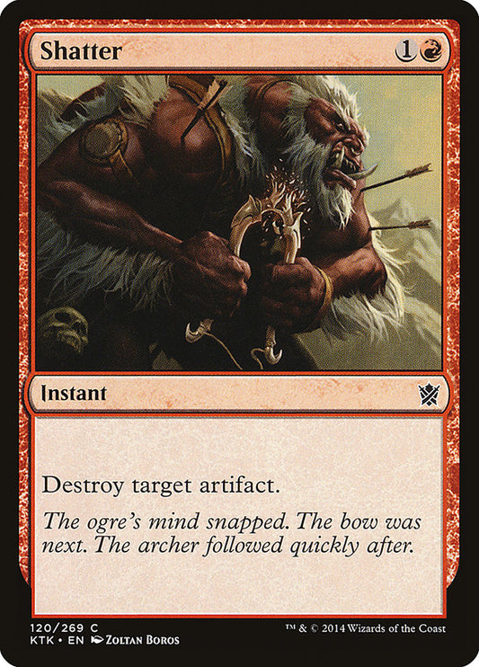 Shatter - Magic The Gathering - Khans of Tarkir