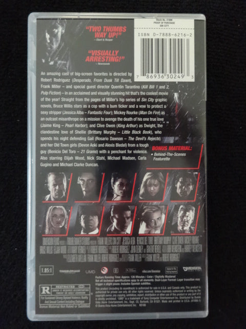 Frank Miller's Sin City Sony PSP UMD Movie