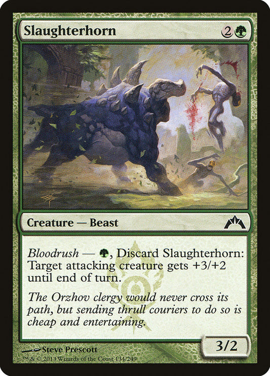 Slaughterhorn - Magic The Gathering - Gatecrash