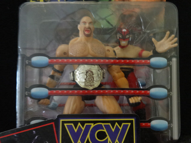 WCW Smash N Slam Wrestlers Goldberg With Masked Wrestler