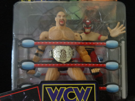 WCW Smash N Slam Wrestlers Goldberg With Masked Wrestler
