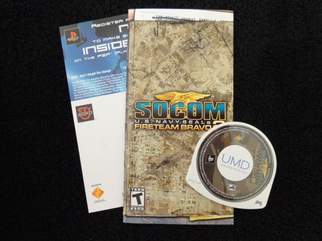 Socom U.S. Navy Seals Fireteam Bravo 2 Sony PSP