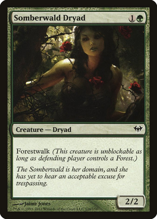 Somberwald Dryad - Magic The Gathering - Dark Ascension